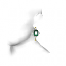 Emerald Earring (right ear)